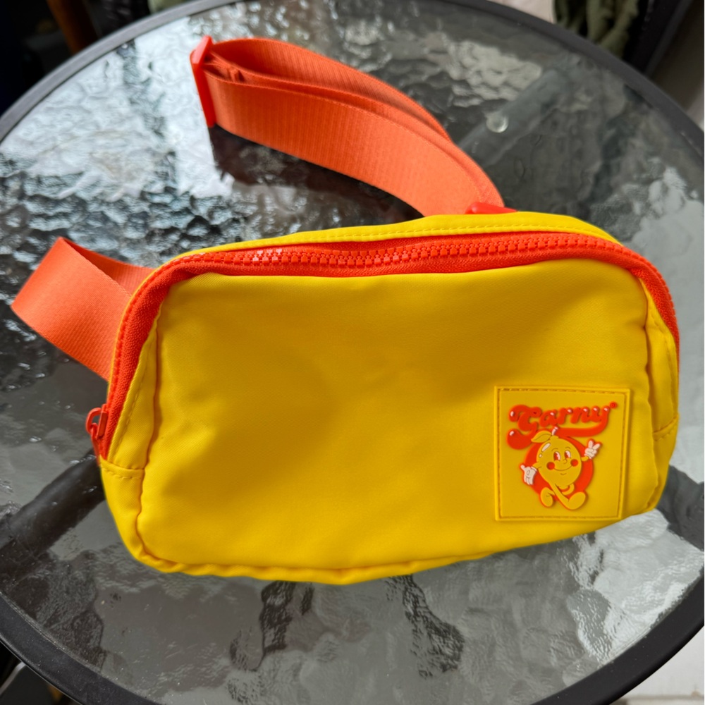 Yellow and Orange Belt Bag